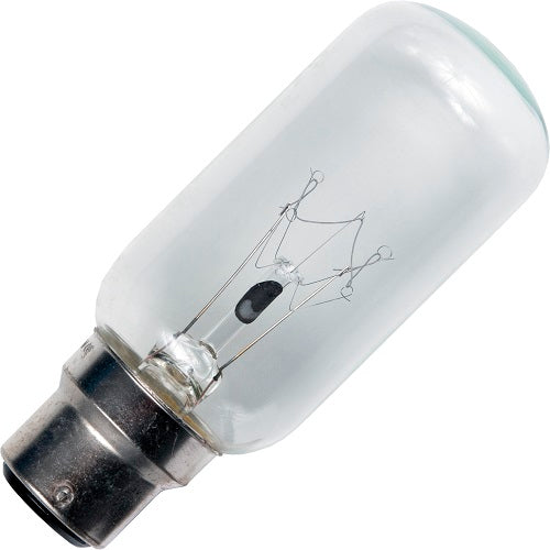 Schiefer Navigation Ba22d T38x100mm 220V 295mA 65W CC-5A Clear 1000h 50cd Ship lamp 2500K Dimmable - 229890500-1