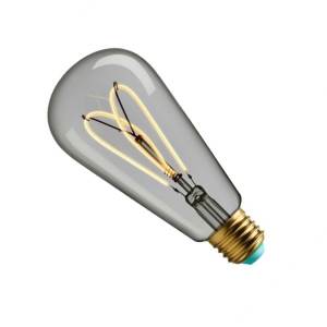 240v 4w E27 Looped Filament LED ST64x144mm 2700°k 180lm- 1203262079- Whirly Willis - WattNott