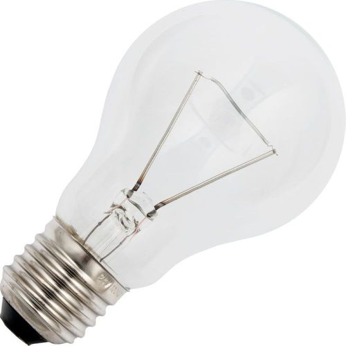 Schiefer E27 Oven GLS A60x105mm 24V 100W C-6 1000h Clear 300° 2500K Dimmable - 419679100