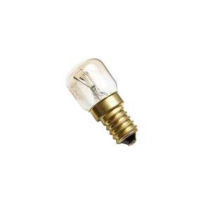 25w 240v E14/SES 300ø Clear Radium Oven Light Bulb