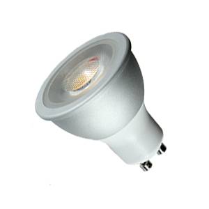 240v 6w LED GU10 Dimmable 480 Lumens - Purple - 38° Flood Beam