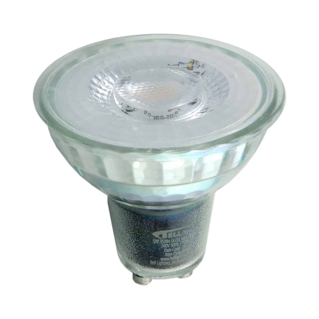 Bell 05970 Dimmable 5W LED GU10/Twist Lock GU10 Warm 2700K
  350lm Silver Light Bulb