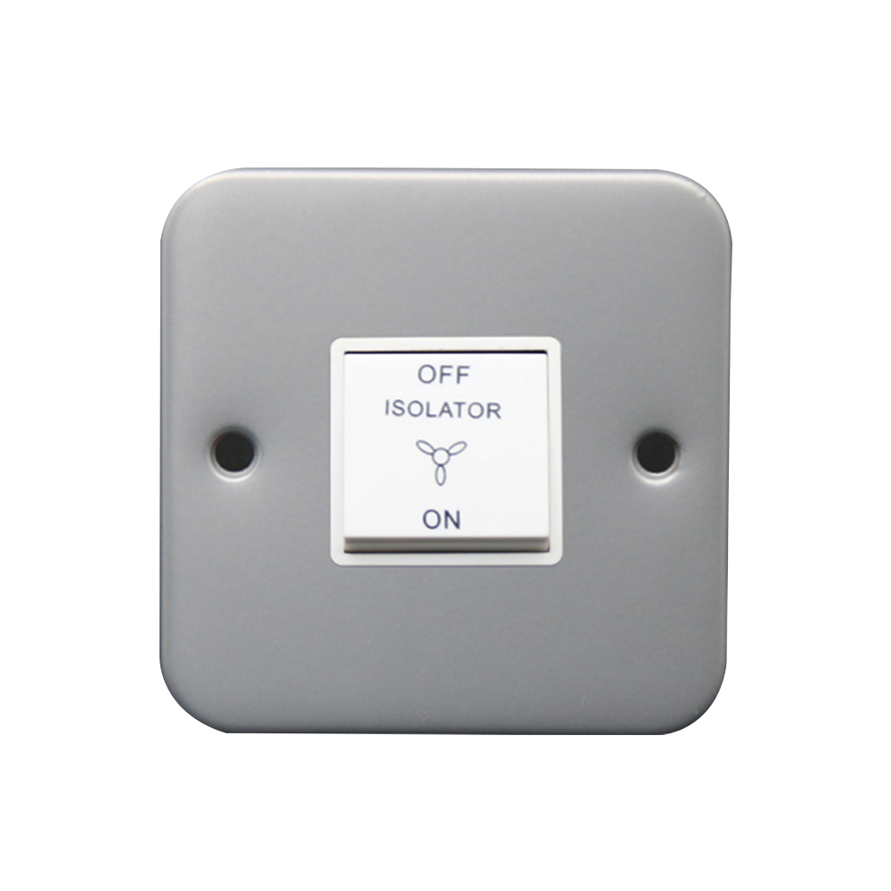 Caradok 3 Pole Fan Isolator Switch Metalclad