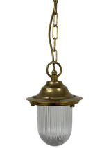 Navigator Pendant Lantern Plain - Satin Nickel
