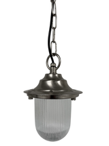 Navigator Pendant Lantern Plain - Satin Nickel