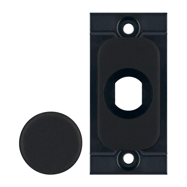 Selectric SGRID360 Matt Black Grid Dimmer Adaptor Plate