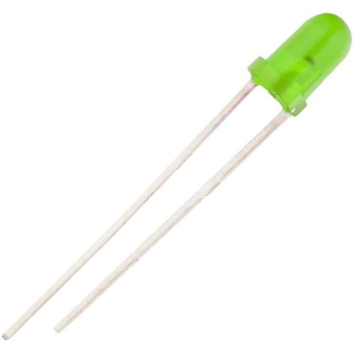 Schiefer 3mm Single Led 3V 20mA DC Clear Green 30000h K Non-Dimmable - 020399923