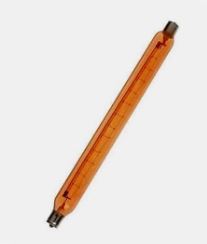 240v 30w S15 284mm Amber Striplight - SL30-284A-BE