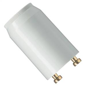 Pack of 10 - ST111 Osram Fluorescent Single Starter for use with 4-65w Fluorescent Tubes
