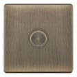 Selectric 5M-Plus Antique Brass 1 Gang 5-100W 2 Way Dimmer Switch