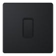 Selectric 5M-Plus Matt Black 1 Gang 10A 2 Way Switch with Black Insert