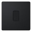 Selectric 5M-Plus Matt Black 1 Gang 20A DP Switch with Black Insert