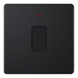 Selectric 5M-Plus Matt Black 1 Gang 20A DP Switch with Neon and Black Insert