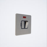 Screwless 13A Switched Spur c/w Neon Brushed Chrome