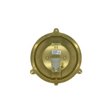 solid brass porthole bulkhead small 190mm x 80mm