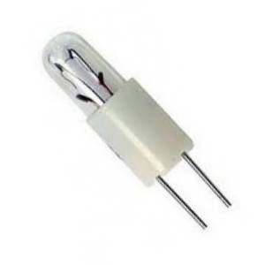 Miniature light bulbs 5v .19a 3.17mm Bi-Pin TL1 3/4 - With Lens on the end