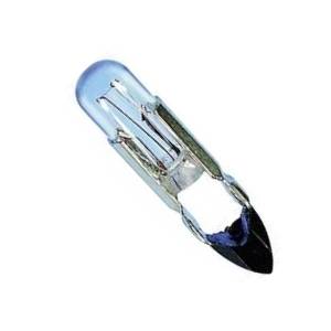 Miniature light bulbs 12 volts .02 amps T4.5x16mm Telephone Indicator Lamps - With White Base