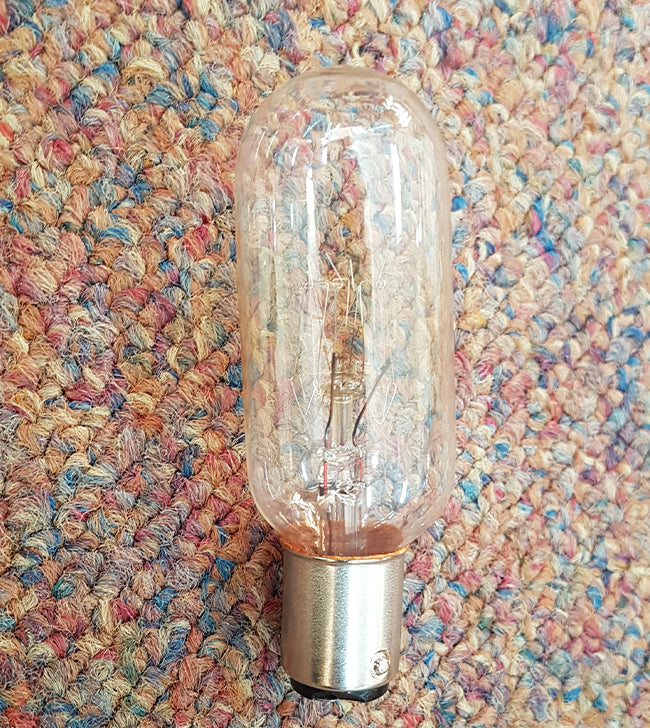 220/240v 20w Ba15d T27X89mm Clear - TUB20SBC