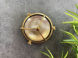 navigator solid brass large trident bulkhead satin nickel