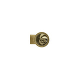 Solid brass navigator up down wall light antique brass