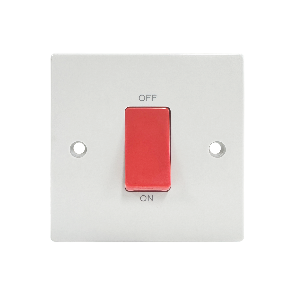 Caradok 1G 45A DP Switch Squared Edge