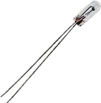 Schiefer T3/4 Wire Ended 25x65mm 12V 50mA C-2V 15000h Clear 2500K Dimmable - 010530000