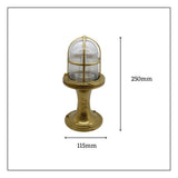 the wellington solid brass marine grade post light