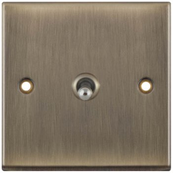 Selectric 7M-Pro Antique Brass 1 Gang 10A Intermediate Toggle Switch