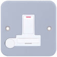 Selectric Metal Clad 13A DP Switched Fused Connection Unit with Flex Outlet