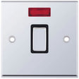 Selectric 7M-Pro Polished Chrome 1 Gang 20A DP Switch with Neon and Black Insert