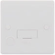 Selectric Smooth 13A Fused Connection Unit with Flex Outlet