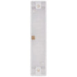 Selectric Smooth 2 Gang 16mm Architrave Surface Pattress Box with Earth