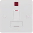 Selectric Smooth 13A DP Switched Fused Connection Unit with Neon