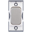 Selectric GRID360 Satin Chrome 20A DP Switch Module with White Insert