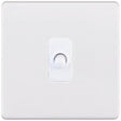 Selectric 5M-Plus Matt White 1 Gang 10A Intermediate Toggle Switch