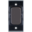 Selectric GRID360 Black Nickel 20A 1 Way Switch Module with Black Insert