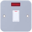 Selectric Metal Clad 1 Gang 20A DP Switch with Neon
