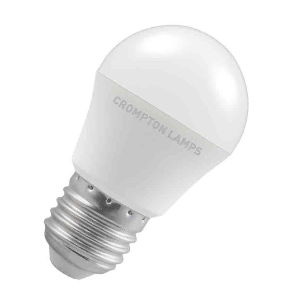 Crompton 11571 ES-E27 4.9W Golfball Daylight Light Bulb