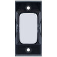 Selectric GRID360 Polished Chrome 20A Intermediate Switch Module with Black Insert