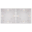 Selectric Smooth Dual 1 Gang 25mm Surface Pattress Box