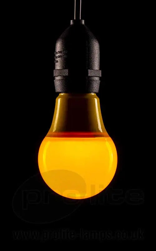 GLS LED 240v 6w E27/ES Yellow Dimmable