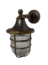 Navigator Large Wall Lantern - Antique Brass