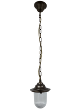 Navigator Pendant Lantern Plain - Antique Brass