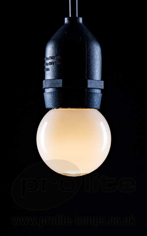 Golf Ball LED 240v 1.5w BA22d/BC Warm White