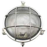 solid brass small porthole bulkhead satin nickel - Caradok