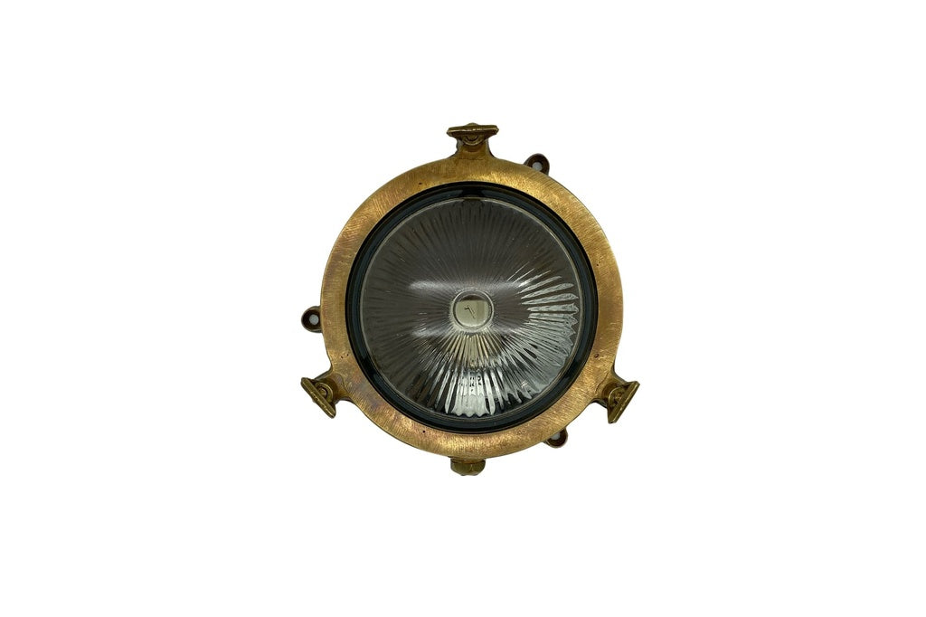solid brass porthole mini bulkhead antique brass - Caradok