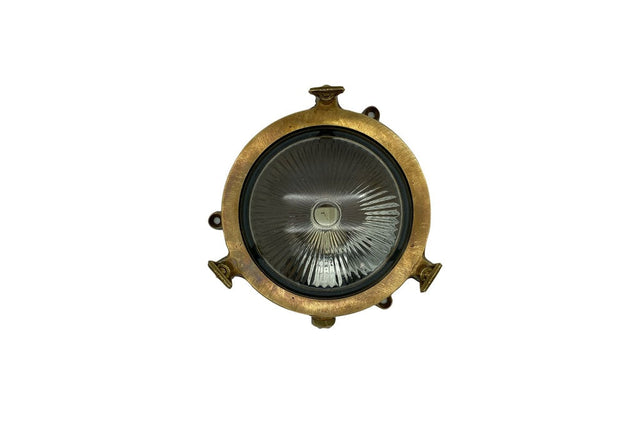 solid brass porthole mini bulkhead antique brass - Caradok