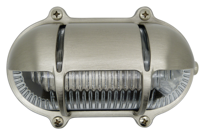 small ip64 solid brass decorative eyelid bulkhead satin nickel - Caradok