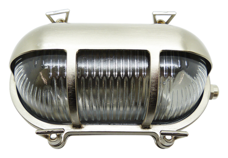 navigator solid brass eyelid bulkhead satin nickel - Caradok