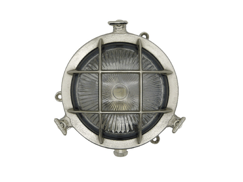 solid brass mini porthole bulkhead satin nickel - Caradok